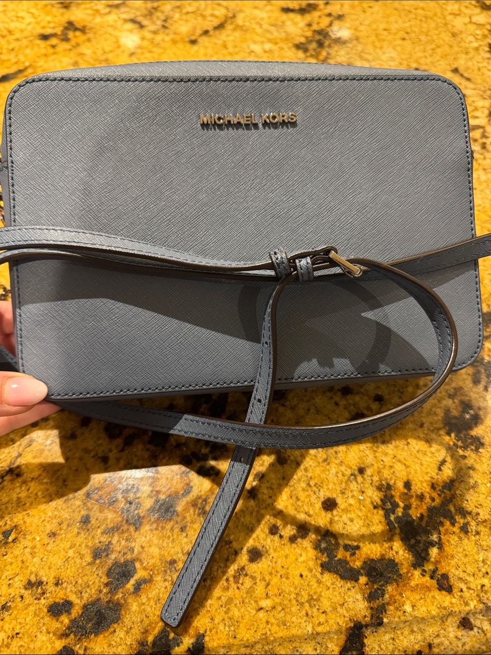 Michael Kors Crossbody Bag in Slate Blue